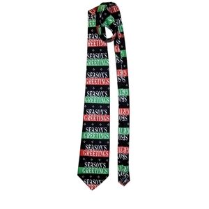 Festive Season's Greetings Tie